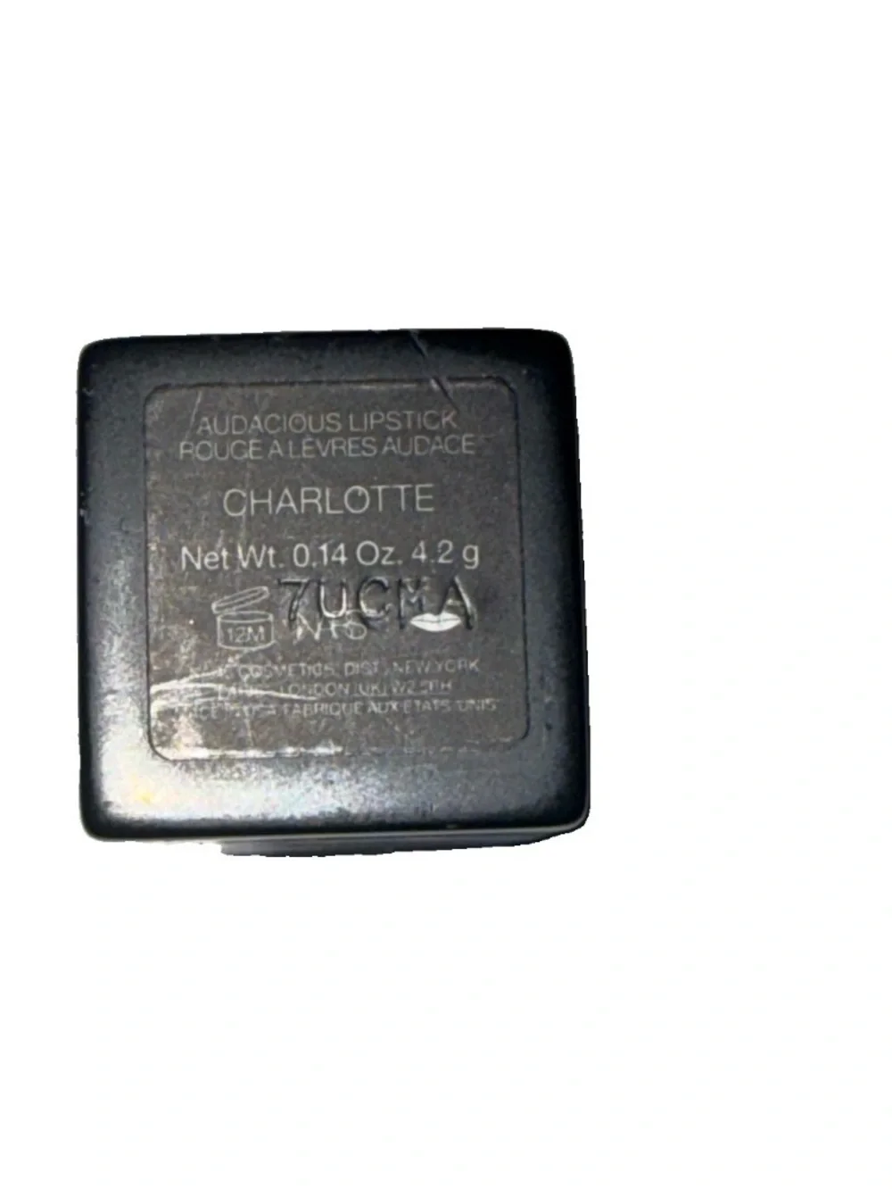 NARS audacious lipstick Charlotte 0.14oz